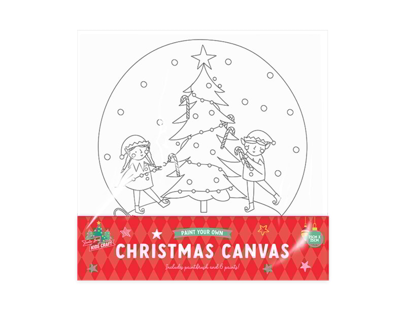 Wholesale Christmas Colour In Your Own Canvas CDU Wholesale Christmas Colour In Your Own Canvas CDU
