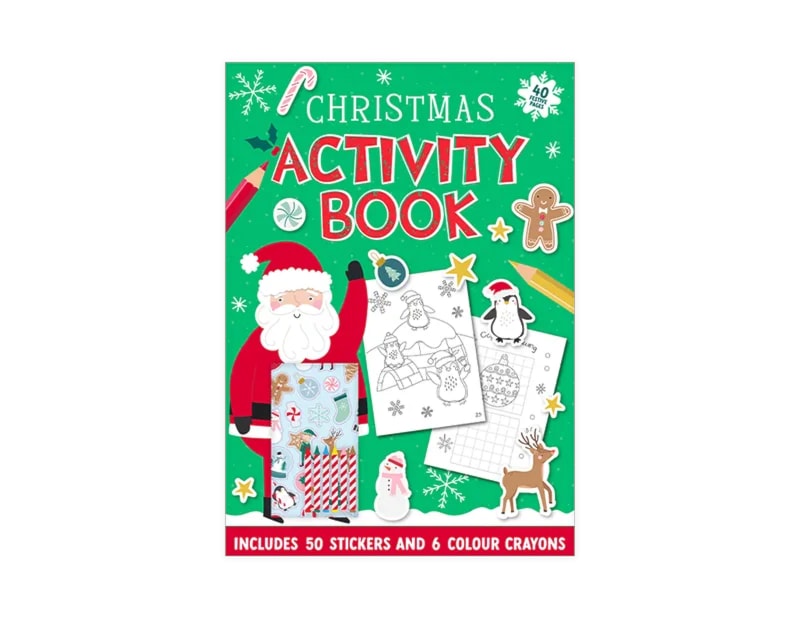 Wholesale Christmas A4 Activity Book 40 Page CDU