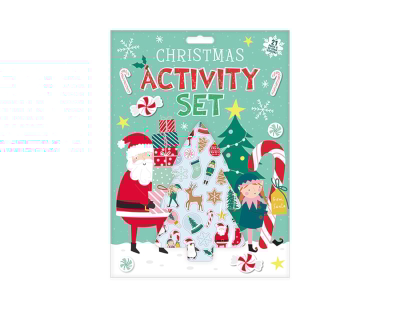 Bulk Buy Christmas Craft Activity Set CDU