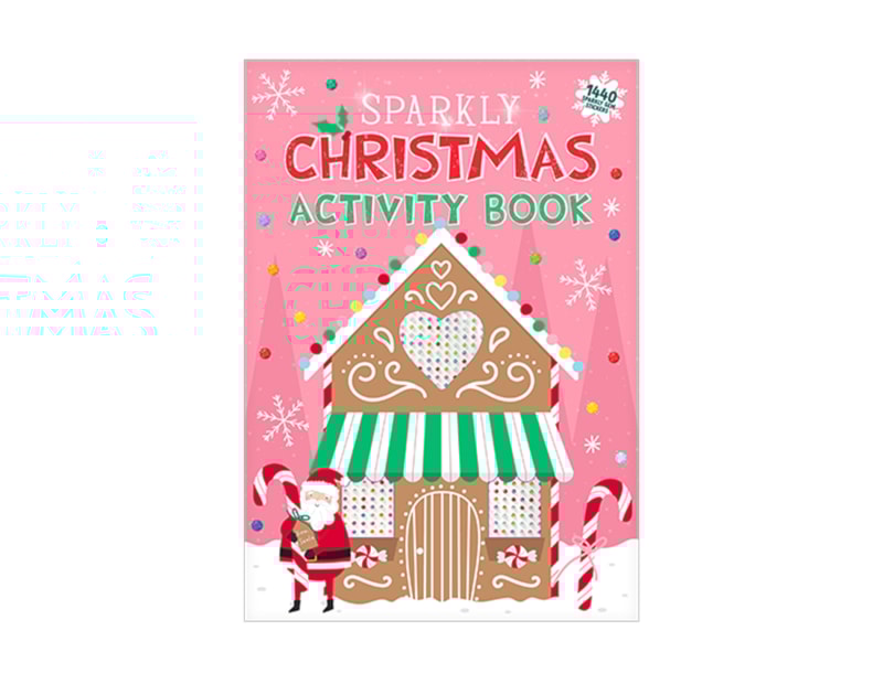 Bulk Buy Christmas Childrens Gem Activity Book CDU