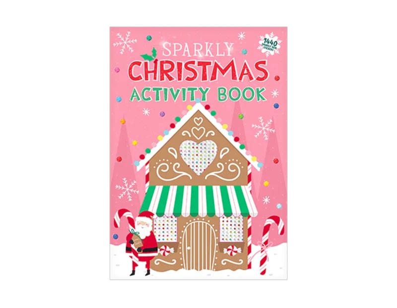 Wholesale Christmas Childrens Gem Activity Book CDU Wholesale Christmas Childrens Gem Activity Book CDU