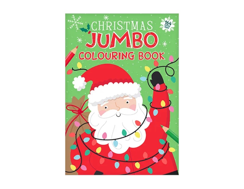 Wholesale Christmas Childrens Jumbo Colouring Book CDU