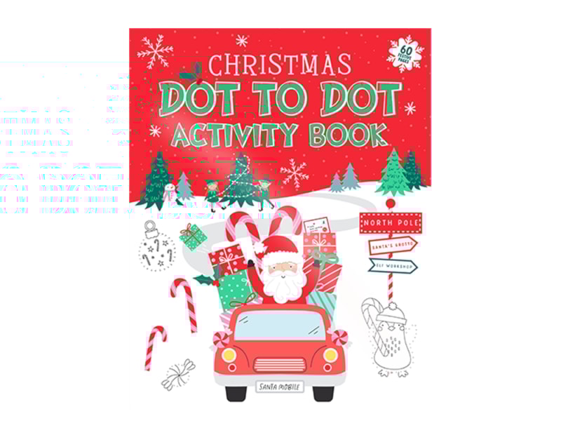 Wholesale Christmas Dot-To-Dot & Activity Book CDU