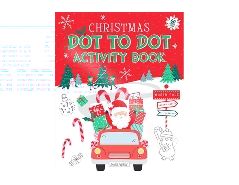 Wholesale Christmas Dot-To-Dot & Activity Book CDU