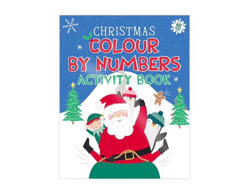 Wholesale Christmas Colour By Numbers Book CDU Wholesale Christmas Colour By Numbers Book CDU