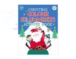 Wholesale Christmas Colour By Numbers Book CDU