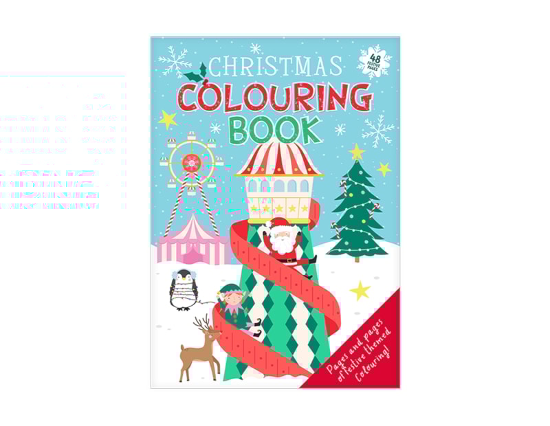Wholesale Christmas Colouring Book CDU Wholesale Christmas Colouring Book CDU