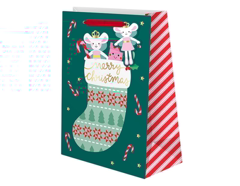 Wholesale Extra Large Christmas Gift Bag - Assortment 3 Wholesale Extra Large Christmas Gift Bag - Assortment 3