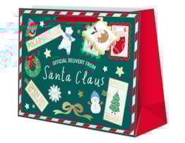 Wholesale Large Shopper Christmas Gift Bag - Assortment 3