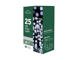 Wholesale 25 Battery Operated Bright White String Lights 2.7m CDU