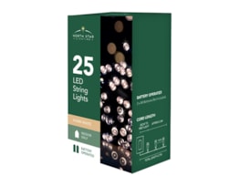 Wholesale 25 Battery Operated Warm White String Lights 2.7m CDU