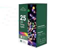 Bulk Buy 25 Battery Operated Multi-Coloured String Lights 2.7m CDU