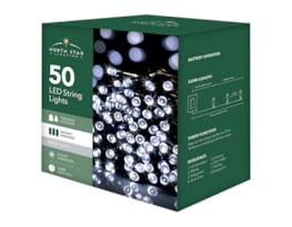 Bulk Buy 50 Battery Operated Bright White String Lights 5.9m CDU