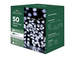 Wholesale 50 Battery Operated Bright White String Lights 5.9m CDU