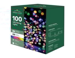 Wholesale 100 Battery Operated Multi-Coloured String Lights 10.9m CDU Bulk Buy 100 Battery Operated Multi-Coloured String Lights 10.9m CDU