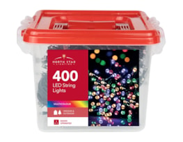 Wholesale 400 LED Mains Operated Multi-Coloured String Lights with Storage Box Wholesale 400 LED Mains Operated Multi-Coloured String Lights with Storage Box