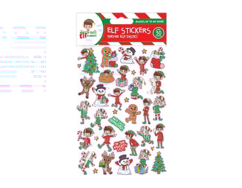 Wholesale Elf Sticker Sheet Wholesale Elf Sticker Sheet