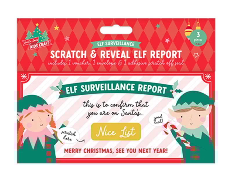 Wholesale Elf Scratch & Reveal Report