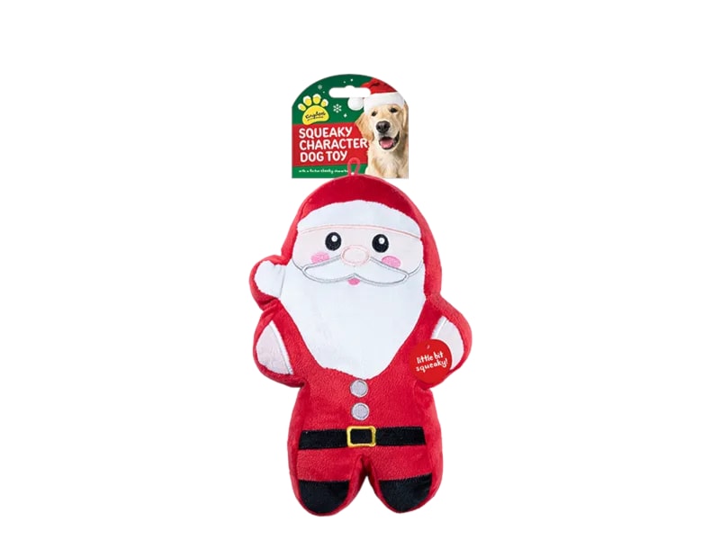 Wholesale Christmas Plush Characters Squeaky Dog Toy Wholesale Christmas Plush Characters Squeaky Dog Toy