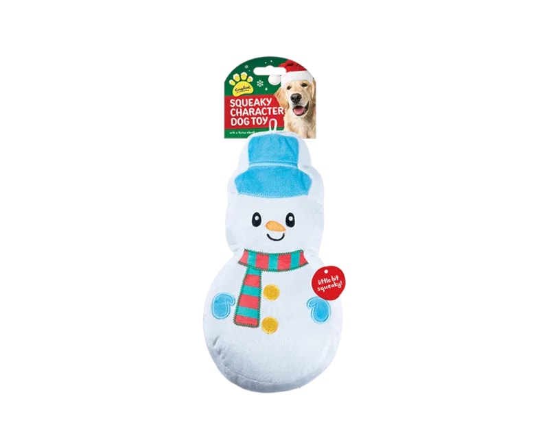 Wholesale Christmas Plush Characters Squeaky Dog Toy