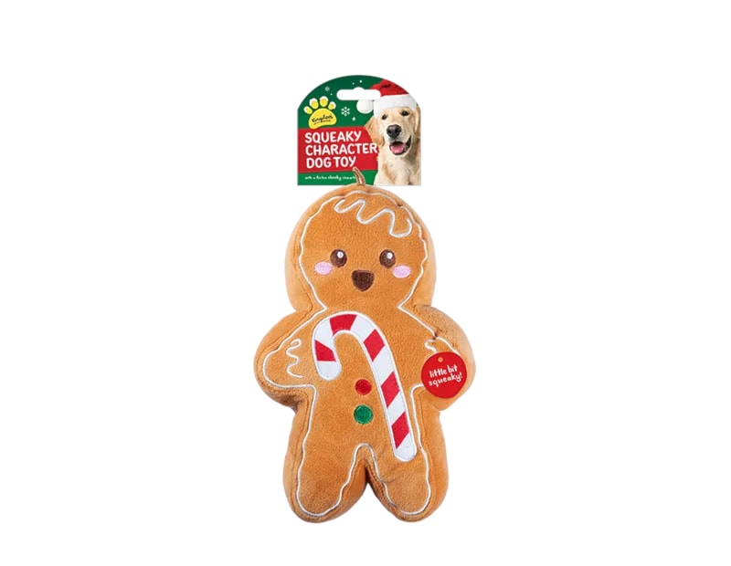 Wholesale Christmas Plush Characters Squeaky Dog Toy