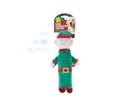 Wholesale Christmas Long Character Squeaky Dog Toy Wholesale Christmas Long Character Squeaky Dog Toy