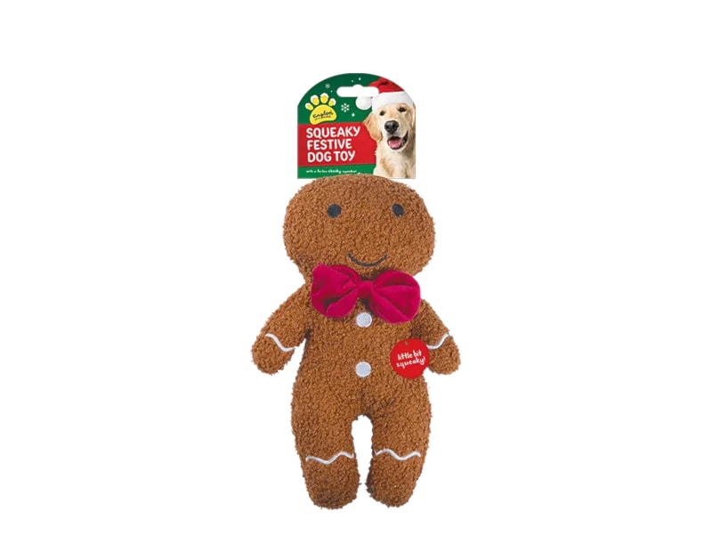 Wholesale Christmas Plush Squeaky Dog Toy