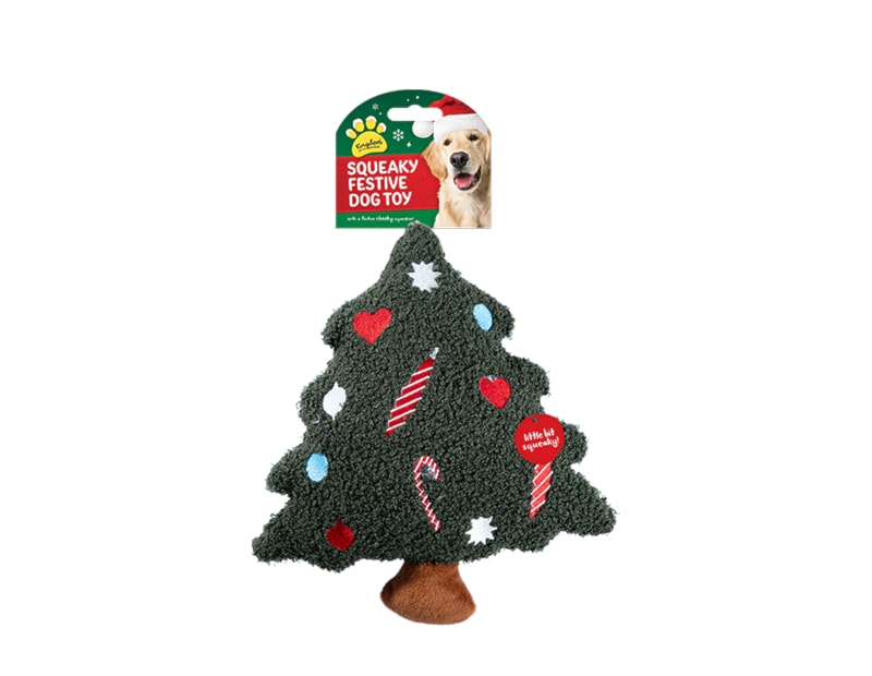 Wholesale Christmas Plush Squeaky Dog Toy