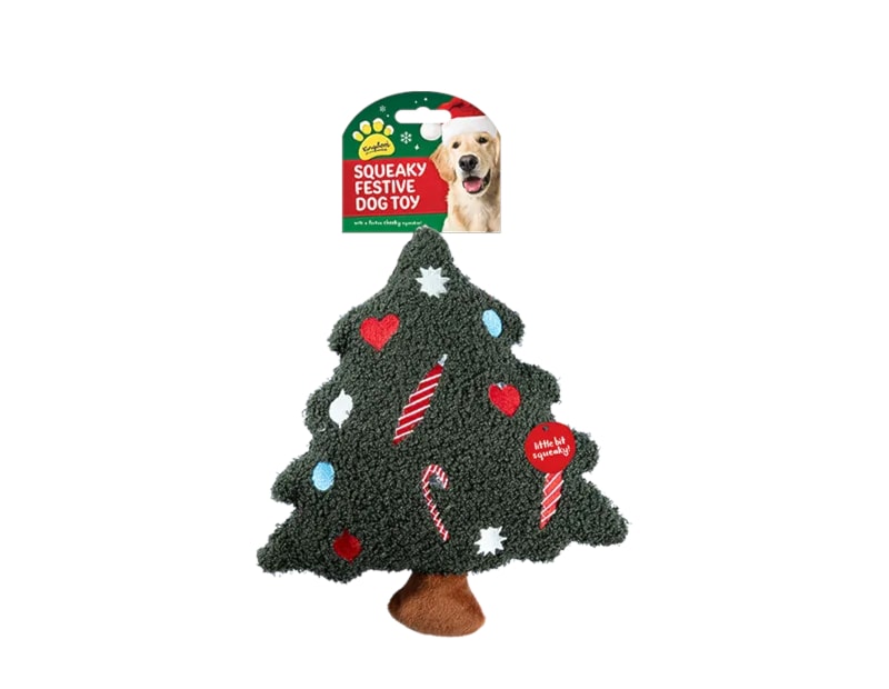 Wholesale Christmas Plush Squeaky Dog Toy Wholesale Christmas Plush Squeaky Dog Toy