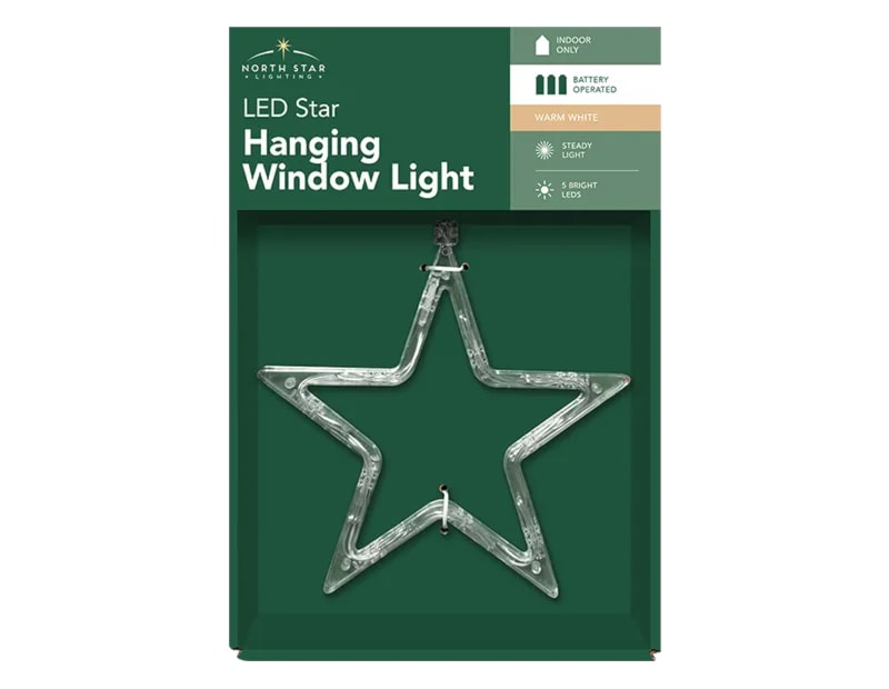 Wholesale LED Battery Operated Window Hanger Wholesale LED Battery Operated Window Hanger