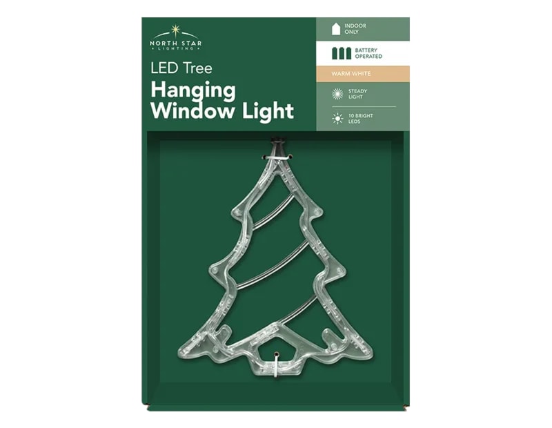 Wholesale LED Battery Operated Window Hanger Wholesale LED Battery Operated Window Hanger