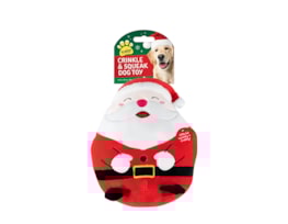 Wholesale Christmas Squishy Crinkley & Squeaky Dog Toy Wholesale Christmas Squishy Crinkley & Squeaky Dog Toy