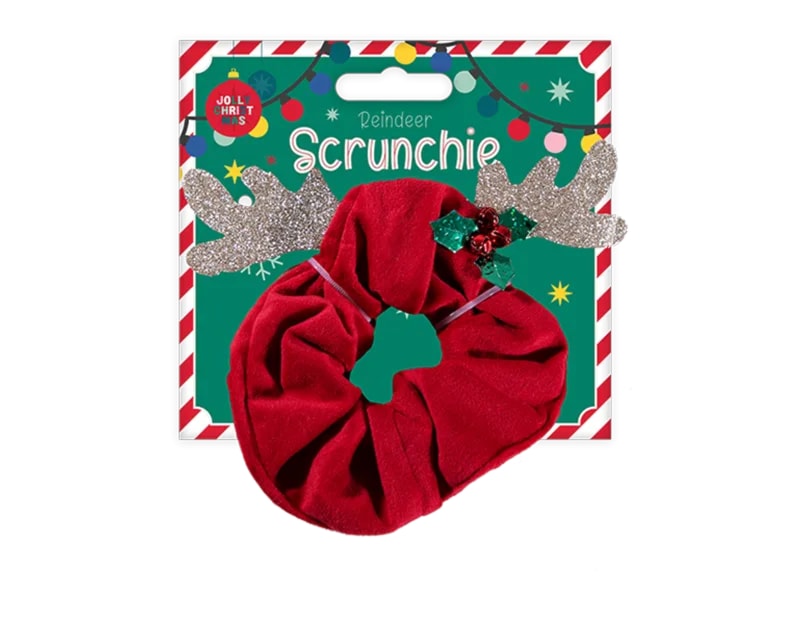 Wholesale Christmas Reindeer Scrunchie Wholesale Christmas Reindeer Scrunchie