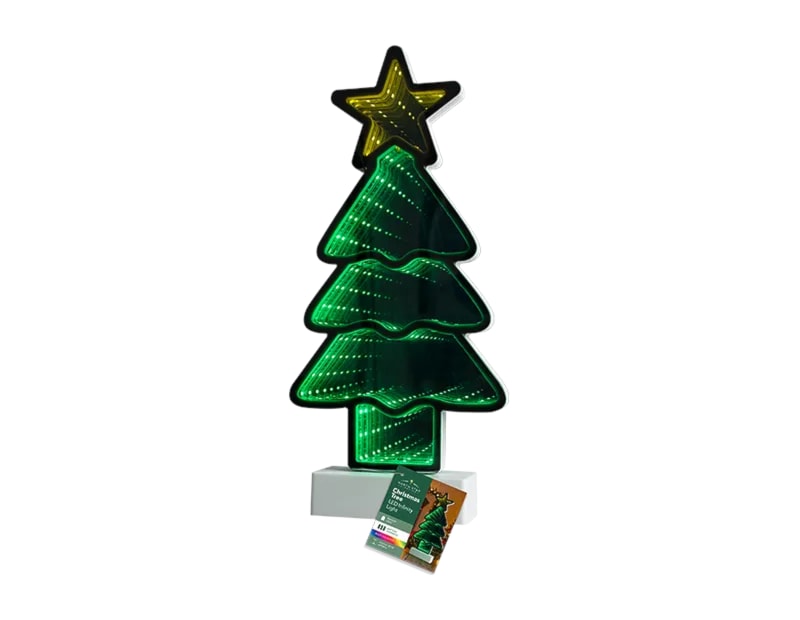Wholesale LED Battery Operated Infinity Christmas Tree Light 31.8cm