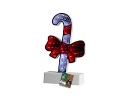 Wholesale LED Battery Operated Infinity Candy Cane Light 26.5cm Wholesale LED Battery Operated Infinity Candy Cane Light 26.5cm