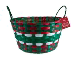 Wholesale Round Wicker Basket with Handles 30cm Wholesale Round Wicker Basket with Handles 30cm