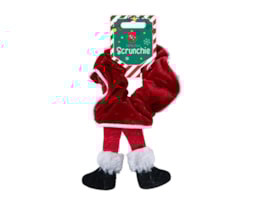 Christmas Santa Scrunchie Christmas Santa Scrunchie