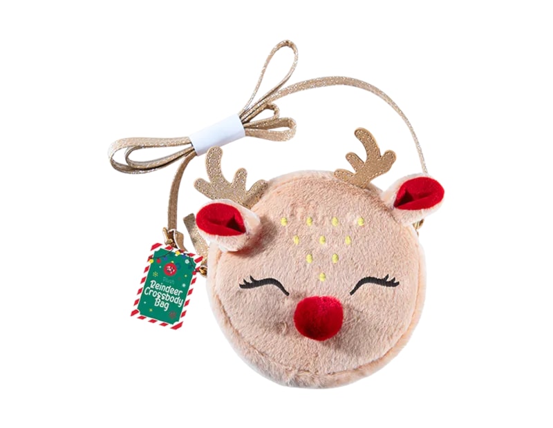 Wholesale Reindeer Plush Crossbody Bag CDU