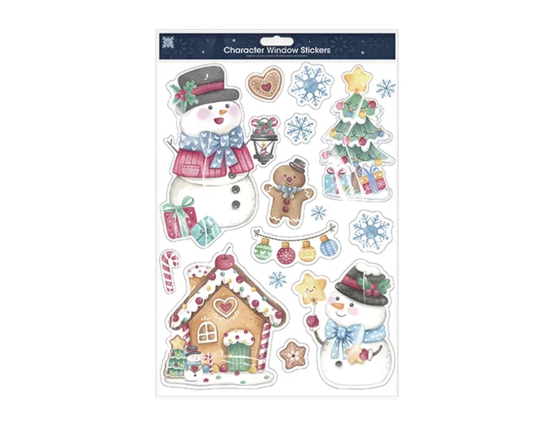 Wholesale Christmas Character Window Stickers