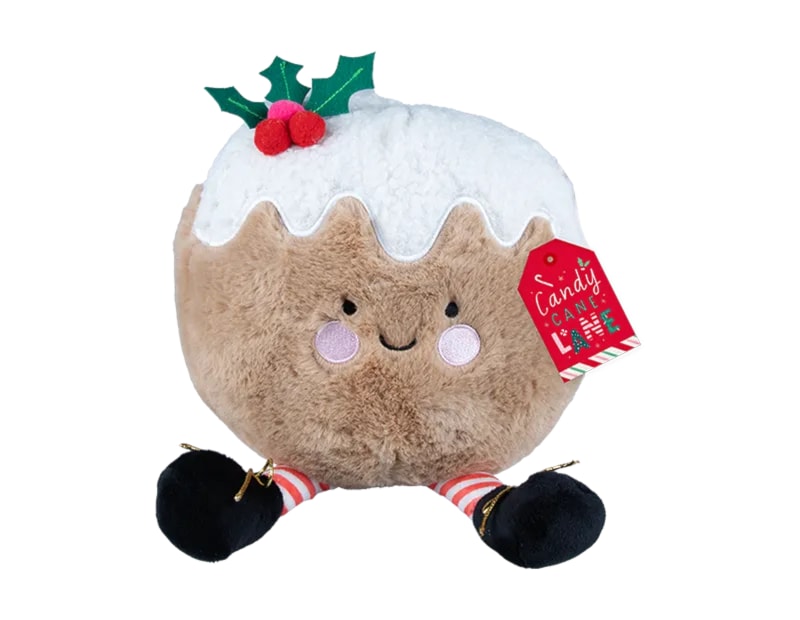 Wholesale Christmas Pudding Plush Door Stop