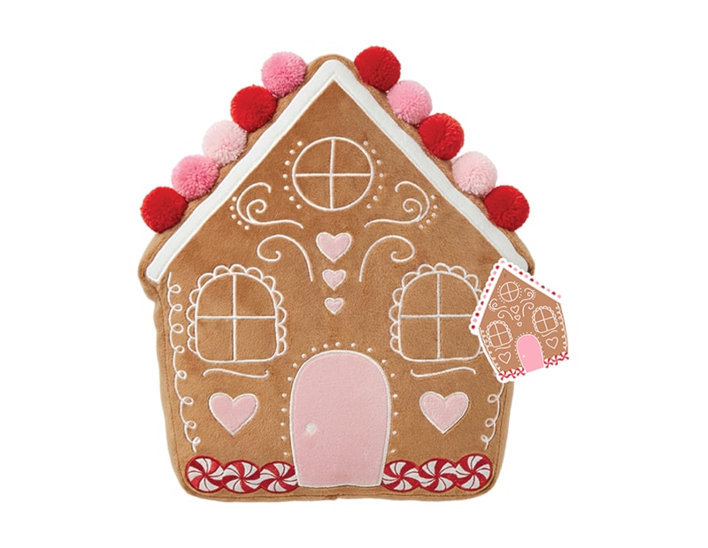 Bulk Buy Gingerbread Cushion 39 x 32cm
