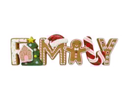 Wholesale Gingerbread Slogan Decoration Wholesale Gingerbread Slogan Decoration