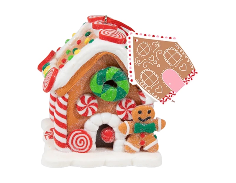 Wholesale Gingerbread Small LED Decoration CDU Wholesale Gingerbread Small LED Decoration CDU