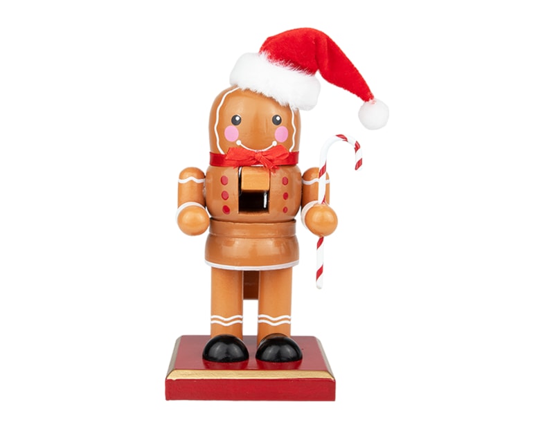 Wholesale Gingerbread Santa Nutcracker Bulk Buy Gingerbread Santa Nutcracker