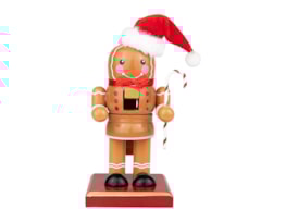 Bulk Buy Gingerbread Santa Nutcracker
