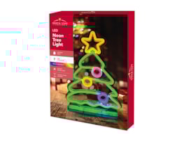 Wholesale LED Christmas Tree Neon Light 24cm CDU Wholesale LED Christmas Tree Neon Light 24cm CDU