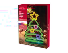 Wholesale LED Christmas Tree Neon Light 24cm CDU Wholesale LED Christmas Tree Neon Light 24cm CDU
