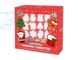 Wholesale Paint Your Own Christmas Characters 12pk Wholesale Paint Your Own Christmas Characters 12pk