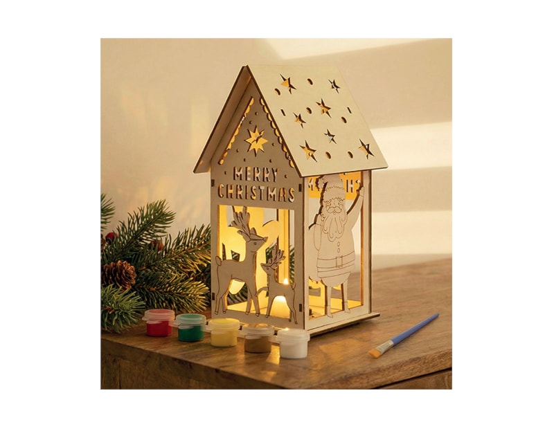 Wholesale Paint Your Own Christmas Lantern Wholesale Paint Your Own Christmas Lantern