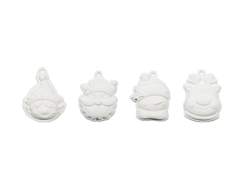 Wholesale Paint Your Own Christmas Characters 4pk